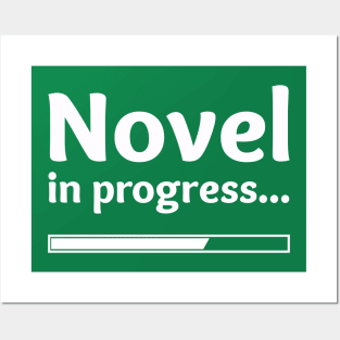 Novel in Progress Posters and Art
